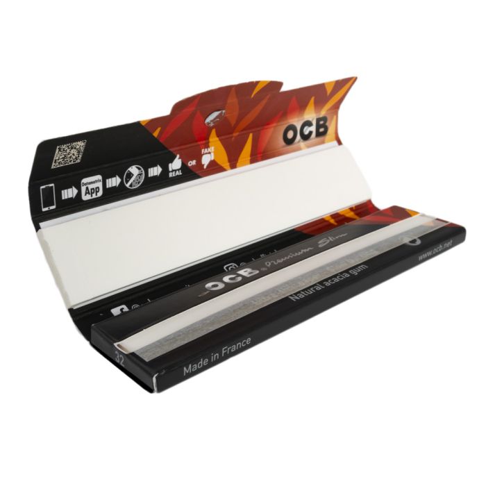 OCB King Size With Tips - Black image 1