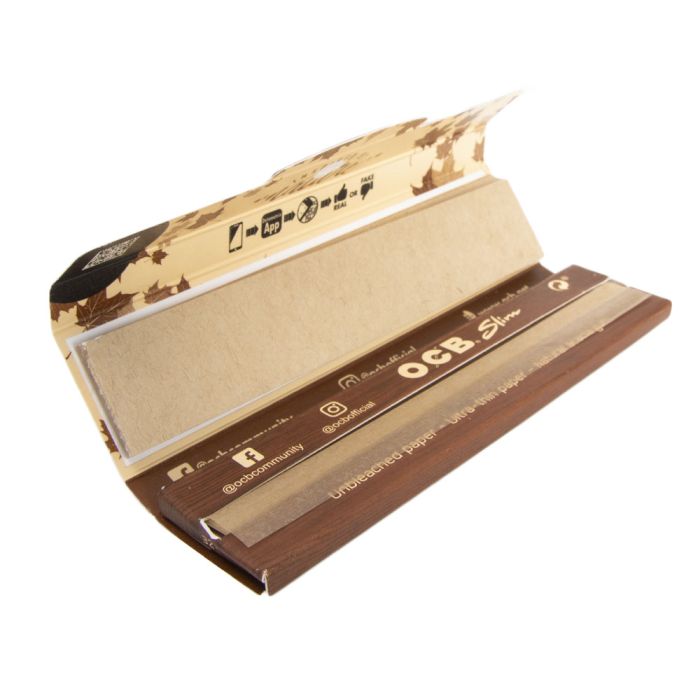 OCB King Size With Tips - Brown image 1