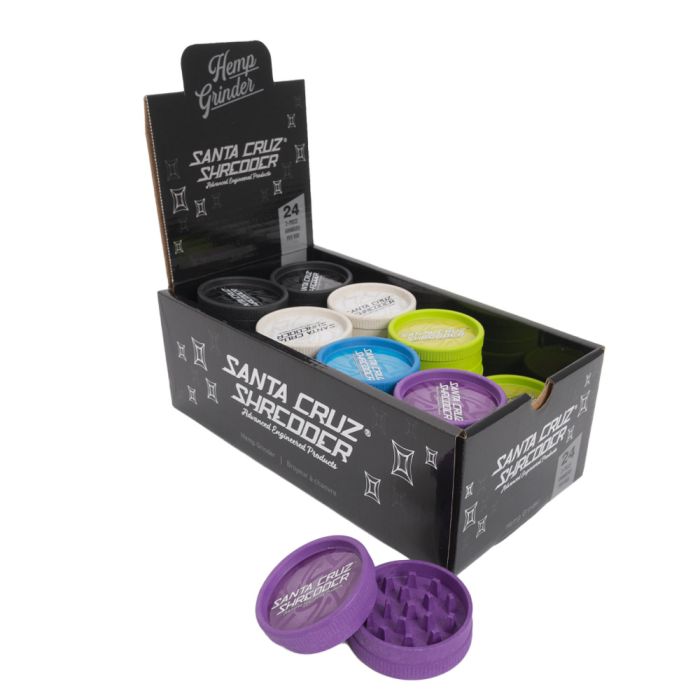 Vibes x Santa Cruz Shredder Hemp Plastic Grinder - 4 Piece image 0