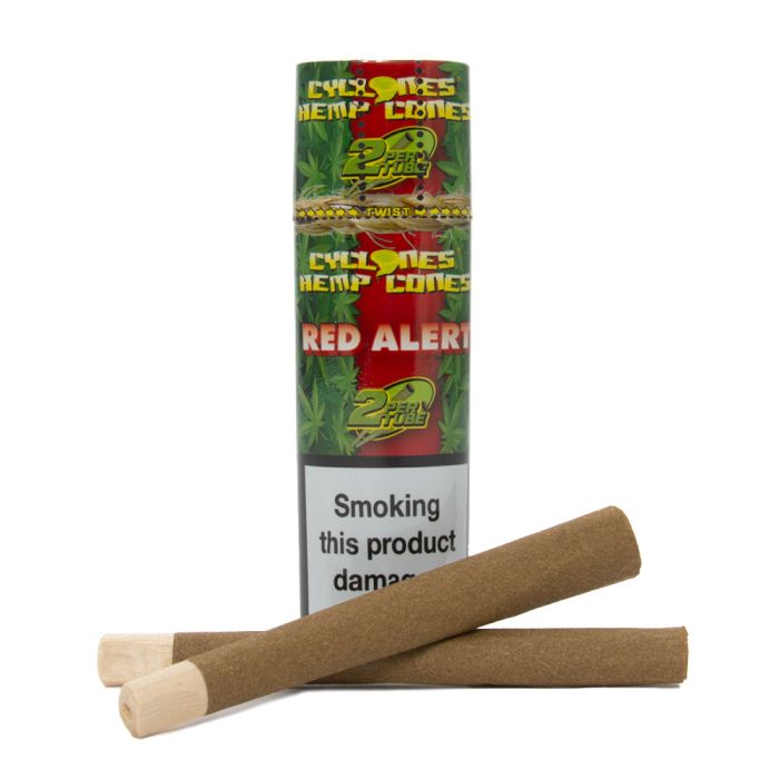 Cyclones Prerolled Hemp Cones - Red image 2