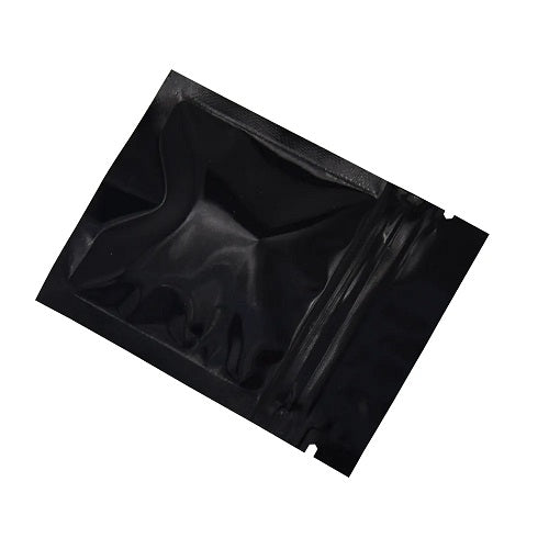 Puff Smelly Proof Mylar Bags - Black 8.5" x 10" (255mm x 215mm) image 1