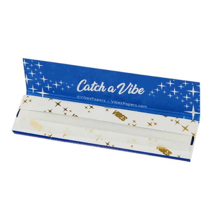 Vibes Rice King Size Papers - Blue image 1
