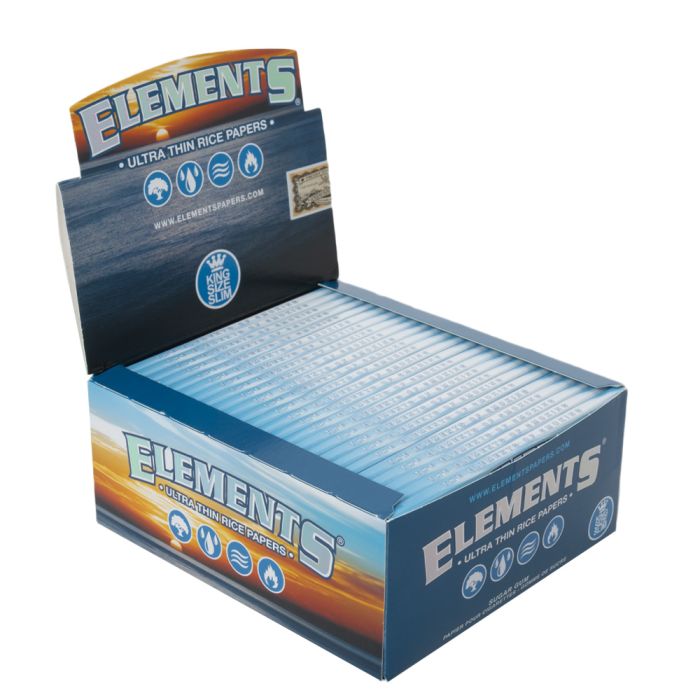 Elements King Size Slim Connoisseur With Tips image 1