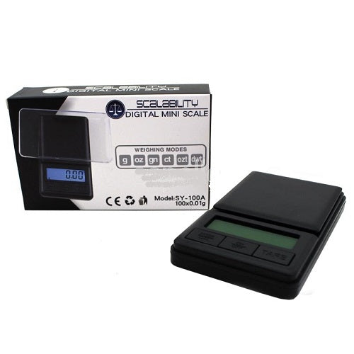 Scalability Digital Mini Pocket Scale - SY-100A (100g x 0.01g) image 0
