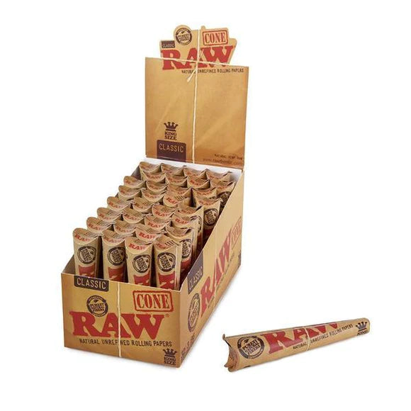 Raw Classic King Size Cones - Prerolled image 0