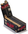 Raw Black Single Wide Size Rolling Papers image 0