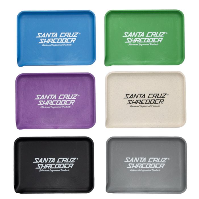 Santa Cruz Shredder Hemp Plastic Rolling Tray image 1