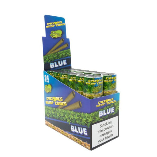 Cyclones Prerolled Hemp Cones - Blue image 0