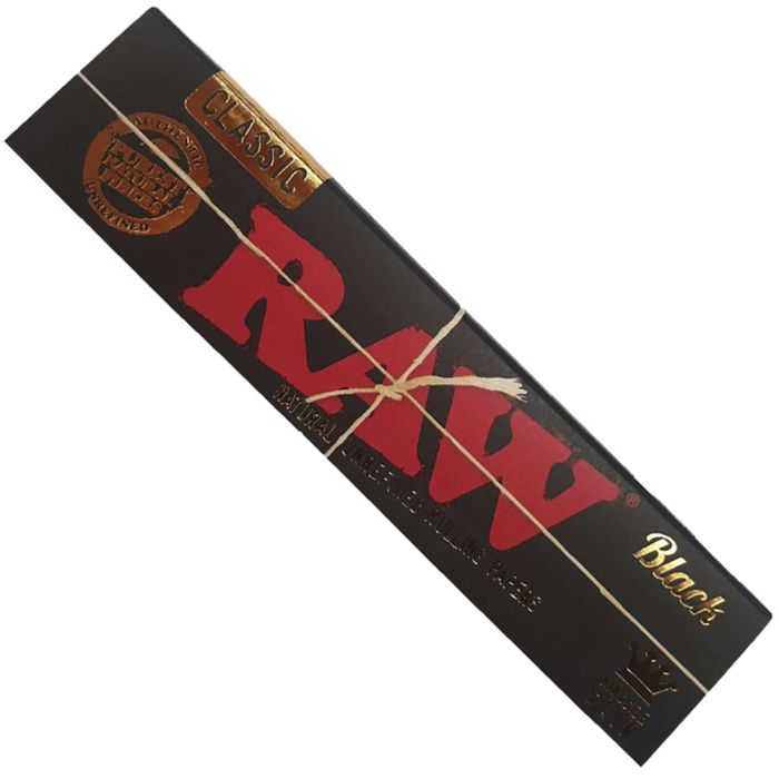 Raw Black King Size Rolling Papers image 1