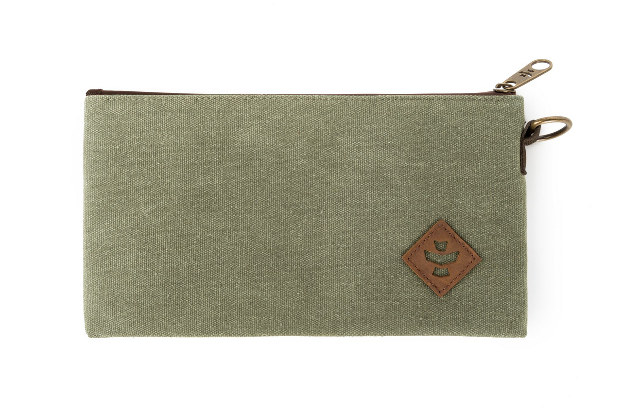Revelry The Broker - Zip Money Bag - Sage image