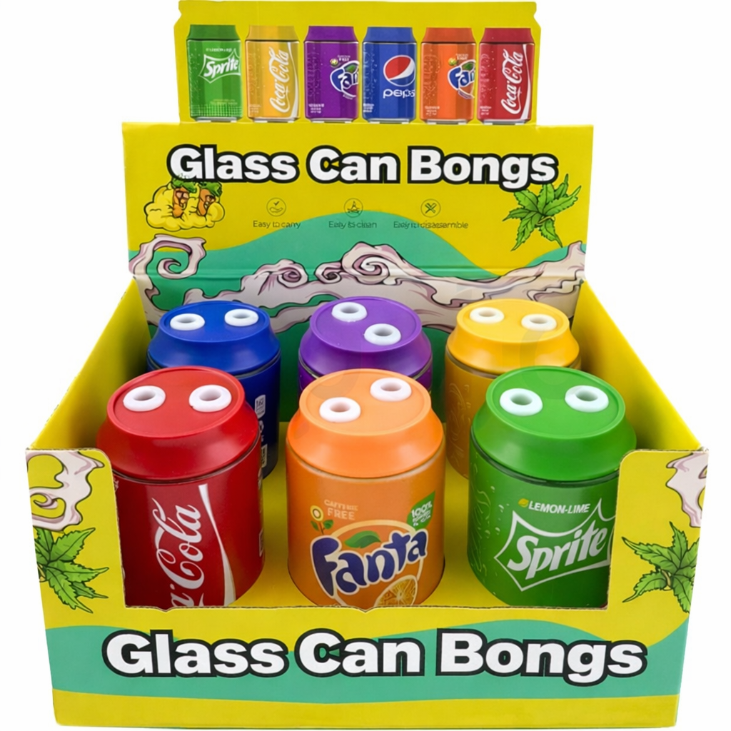 Glass Can Bong | Soda Can Style