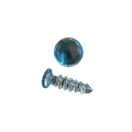 Glass Charlie Marble & Screw Set - Rawdrop