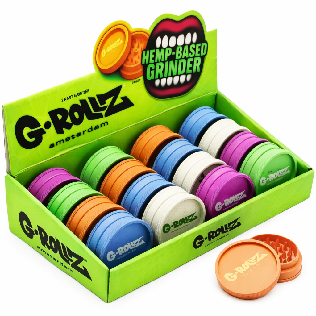 G-Rollz Hemp-Based Grinder – Eco-Friendly Herb Grinder