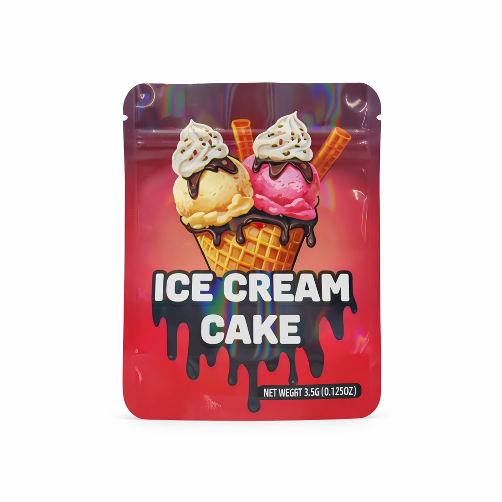 Mylar Bags - Ice Cream Cake (3.5g)